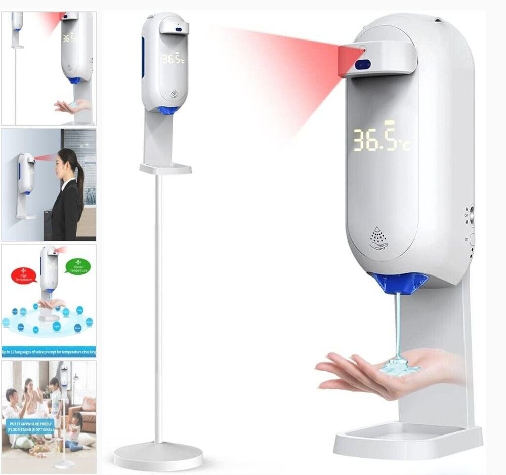 Hand Sanitizer Dispenser, by LIEN L5 Reads Hand & Head Temp F° or C°